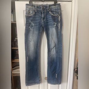 Men’s Rock Revival Bootcut Jeans